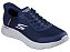 Tênis Skechers Go Walk Flex Hands UP Masculino - Azul Marinho - Imagem 5