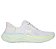 Tênis Skechers Feminino Skech Cloud – Perfectly Plush - Branco e Azul Claro - Imagem 1