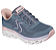 Tênis Skechers Glide-Step Sole Feminino - Azul e Rosa - Imagem 6