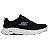 Tênis Skechers Go Walk 8 Masculino - Preto e Branco - Imagem 2