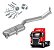 Tubo Silencioso Escape Scania P/g/r High 2010 A 2011 4,5 Pol - Imagem 1
