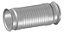 Tubo Flexível Inox 3,5p Escape Iveco Tector / Vertis Euro 5 - Imagem 1