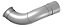 Tubo Cano Meio Escape Vw Constelation 17280 24280 Euro 5 - Imagem 1