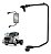 Braço Suporte Retrovisor Mb 1634/1938/2638 Ls/ Atron 1635 Ld - Imagem 1