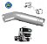 Cano Flexível Inox Escapamento Mb Axor 2036 2041 2544 2644 - Imagem 2