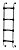 Escada 4 Deg Cabine Eurotech/stralis/ Hi-road 148cm Cromada - Imagem 1