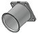 Tubo Cano Meio Escapamento Vw Worker 26.260e 31.260e Euro 3 - Imagem 1