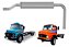 Silencioso Mercedes Benz 1113 A 2020 Turbo Com Miolo Longo - Imagem 1