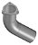 Tubo Cano Saída Motor Escapament Mb 1634 1938 2638 Ls Euro3 - Imagem 2
