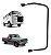 Par Braço Suporte Retrovisor C10/d10/f1000/kombi/toyota - Imagem 3