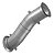Tubo Cano Motor Escapamento Volvo Vm 330 2012 A 2022 Euro 5 - Imagem 4