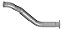 Tubo Cano Motor Escapamento Vw 7100 7110 8120 8140 8150 Mwm - Imagem 1