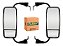 Par Espelho Retrovisor Scania T/r 112/113/142/143 Plano - Imagem 2