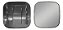 Base Vidro Retrovisor Volvo Fh/fm/nh Até 2009 Convexo Direit - Imagem 2
