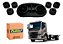 Kit Suporte Fixação De Borrachas Tapa Sol Volvo Vm - Imagem 1
