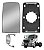Lente Retrovisor Mb 1634/1938/2638 Ls / Atron 1635 Convexo - Imagem 1