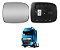 Lente Vidro Espelho Retrovisor Menor Daf Cf/xf Desembaçadr - Imagem 1