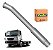 Tubo Cano Escape Flexivel Inox Mb Accelo 815 915 1016 1316 - Imagem 2