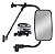 Par Espelho Retrovisor Vw 8.120/8.140/8.150 - 2000 Em Diante - Imagem 2