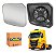 Lente Retrovisor Auxiliar Iveco S-way 2023/2025 Esquerdo - Imagem 1