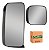 Kit Retrovisor Principal E Aux Mb Axor / Atego - 2007 A 2013 - Imagem 2