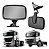 Kit 2 Retrovisor Mb Atego /axor 2012/2021 Auxiliar Cab Baixa - Imagem 1