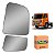 Kit Lentes Retrovisor Vw Delivery 2018 A 2022 Euro 5 Convexo - Imagem 1