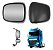 Retrovisor Menor Daf Xf 2020 A 2023 Cf Até 2019 Eletrico - Imagem 1