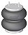 Fole Bolsa Suspensor 2 Gomos Eixo Eixo/industrial/hbz/silpa - Imagem 2