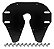 Kit Protetor Deslizante Quinta Roda Maxion - Preto - Imagem 1