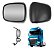 Retrovisor Auxiliar Daf Xf 2020 A 2023 Cf Até 2019 C/ Desemb - Imagem 1
