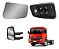Lente Espelho Retrovisor Menor Vw Delivery 2018/2022 Esquerd - Imagem 1