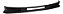 Spoiler Saia Para-choque Mb 709 710 710 Plus 712 912 914 Preto - Imagem 1