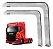 Par Calha De Porta Cristal Scani Ntg P/g/r/s/xt 2019 A 2023 - Imagem 2