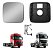 Lente Espelho Retrovisor Menor Mb Axor / Atego 2014 A 2021 - Imagem 1