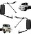 Par Espelho Retrovisor Mb Hpn 1418 /1618 /1621 /1935 /1941 - Imagem 1
