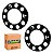 Kit Calota Metal 10 Furos Pintada Dianteira Caminhão 3 Sup - Imagem 1