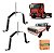 Jogo Suporte Calota Traseiro Ford Cargo /f14000 Roda 10 Furo - Imagem 1