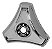 Kit Calota Aro 16/17,5 Metal Helice 3 Pontas Com Rodoar - Imagem 2