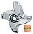 Calota Aro 20/22 Metal Helice 4 Pontas Direito Com Rodoar - Imagem 1