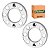 Kit Calota Roda 8 Furos Metal Dianteiro Caminhão - Imagem 1