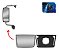 Lente Retrovisor Ford Cargo 815/1317/1517/1717/2422/2428 - Imagem 4