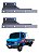 2 Suporte Metal Apara Barro Mb 709 / 710 / 914 ( Preto ) - Imagem 1