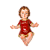 Menino Jesus cor Vermelha P - Imagem 2