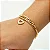 Pulseira Cravejada com pingente Coração - Imagem 5