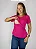 Blusa Para Amamentação Gola V Manga Curta - Imagem 7