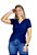 Blusa Para Amamentação Transpassada  Manga Curta - Imagem 6