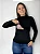 Blusa Para Amamentação Gola Alta Manga Longa - Imagem 1