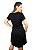 Vestido Para Amamentação Manga Curta - Imagem 3