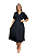 Vestido Manga Morcego Midi Amamentação e Gestante - Imagem 1